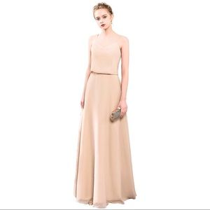 Champagne Bridesmaid Dress